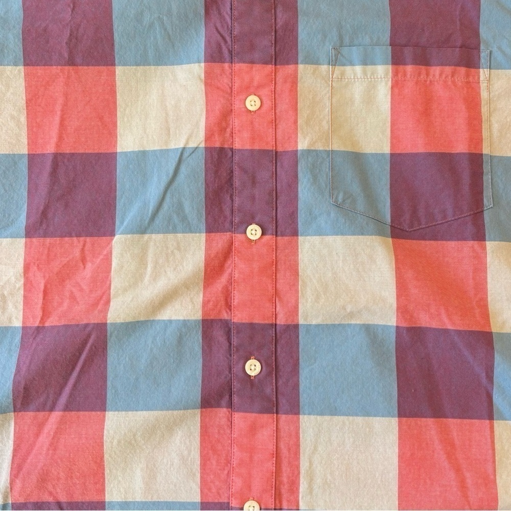 Patagonia Men's Fezzman Short Sleeve Button Down Shirt Size Large - Picture 5 of 5